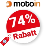 74% motoin Rabatt – Sale