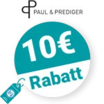 10€ Paul & Prediger Rabatt – Newsletter