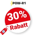 30% POW-R1 Rabatt – Angebote