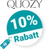 10% Quozy Rabatt – Newsletter