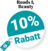 10% Roads of Beauty Rabatt – Newsletter