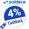 4% Soldera Rabatt – Cashback