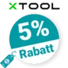 5% xTool Rabatt – Newsletter