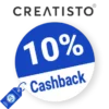10% CREATISTO Rabatt – Cashback
