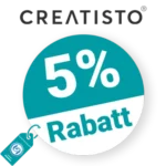 5% CREATISTO Rabatt – Newsletter