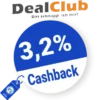 3,2% DealClub Rabatt – Cashback