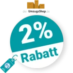 2% Der-Umzugsshop Rabatt – AUF ALLES