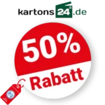 50% Kartons24 Rabatt – Angebote