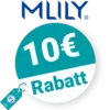10€ MLILY Rabatt – Newsletter