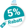 5% modulabag Rabatt – Newsletter