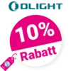 10% Olight Gutschein – Newsletter