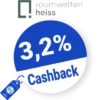 3,2% raumweltenheiss Rabatt – Cashback