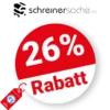 26% Schreinersache Rabatt – Sale