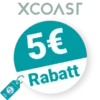 5€ XCOAST Rabatt – Newsletter