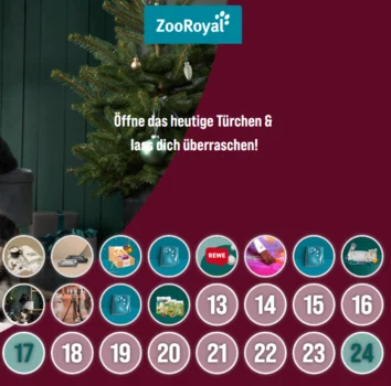ZooRoyal Adventskalender Gewinnspiel