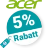 5% Acer Rabatt – Newsletter