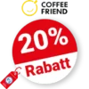 20% Coffee Friend Rabatt – Auf B-Ware