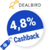 4,8% DealBird Rabatt – Cashback