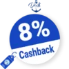 8% Dock13 Rabatt – Cashback