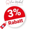 3% Fun-Möbel Rabatt – Bei Vorkasse