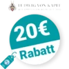 20€ Ludwig von Kapff Rabatt – Empfehlung