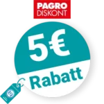 5€ PAGRO DISKONT Rabatt – Newsletter
