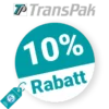 10% TransPak Rabatt – Newsletter