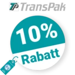 10% TransPak Rabatt – Newsletter