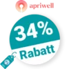 34% Apriwell Rabatt – Mengenrabatt im Abo