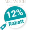 12% Argand’Or Cosmetic Rabatt – Newsletter