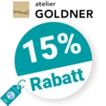 15% Atelier Goldner Rabatt – Newsletter