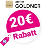 20€ Atelier Goldner Gutschein – Neukunden