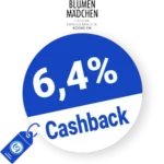 6,4% Blumenmädchen Rabatt – Cashback