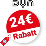 24€ Dyn Rabatt – Im Jahresabo