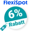6% FlexiSpot Rabatt – Newsletter
