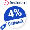 4% Geekmaxi Rabatt – Cashback