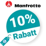 10% Manfrotto Rabatt – Newsletter