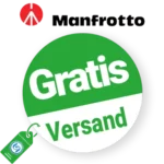 5€ Manfrotto Rabatt – Gratis Versand