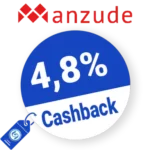 4,8% Manzude Rabatt – Cashback