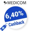 6,40% Medicom Rabatt – Cashback