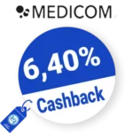 6,40% Medicom Rabatt – Cashback