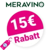 15€ Meravino Gutschein – Neukunden