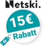 15€ Netski Rabatt – Newsletter