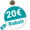 20€ Pinlight Rabatt – Newsletter
