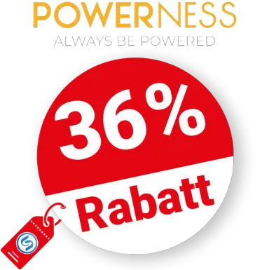 36% Powerness Rabatt – Angebote