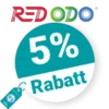 5% Redodo Rabatt – AUF ALLES