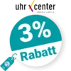 3% Uhrcenter Rabatt – AUF ALLES