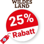25% Wildes Land Rabatt – Auf Produkte mit geringem MHD
