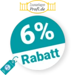 6% Zaunanlagen-Profi Rabatt – AUF ALLES