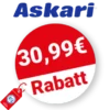 30,99€ Askari Rabatt – Für Jungangler